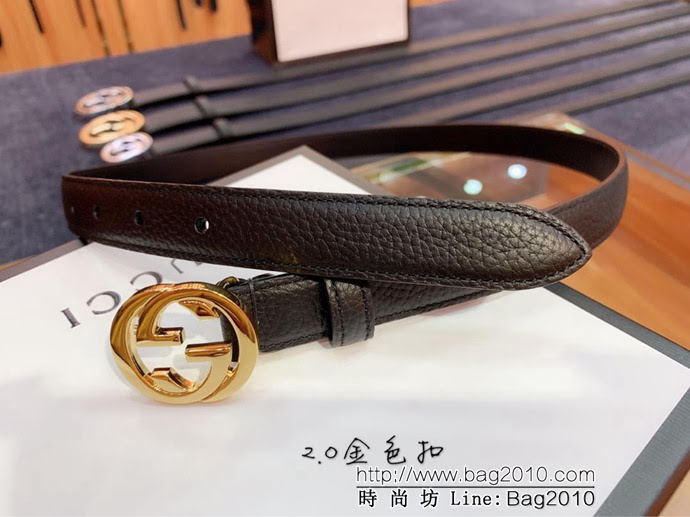 GUCCI古馳 官網爆款 正品規格 原單品質 togo荔枝紋牛皮 雙G亮面銀色扣 男士皮帶  xfp1081